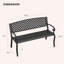 Banc de jardin Cl floral