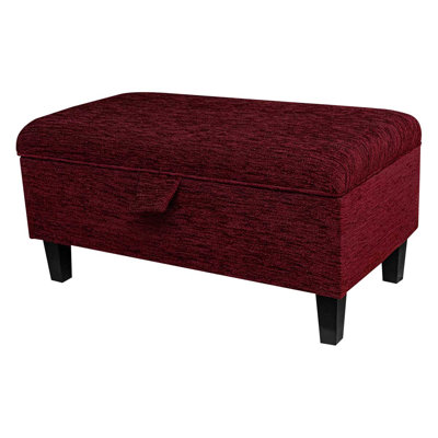Upholstered Bench with Flip Top
