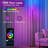 65" Dimmable Corner Floor Lamp with Remote Control and Slide Switch-1134011929