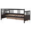 Twin Size Daybed Wood Bed With Two Drawers,Espresso-1696566531