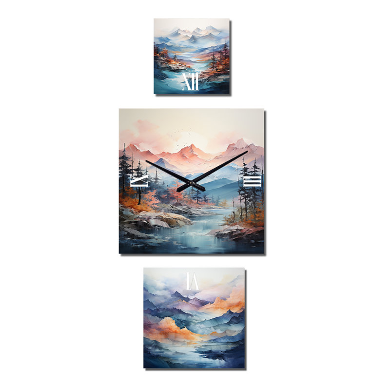 Jessabelle Metal Wall Clock