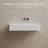 MonBlari 24" X 17" Rectangle Solid Surface Wall Mount Sink Matte White-126678452-126678454
