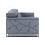 Fauteuil en cuir italien Global United