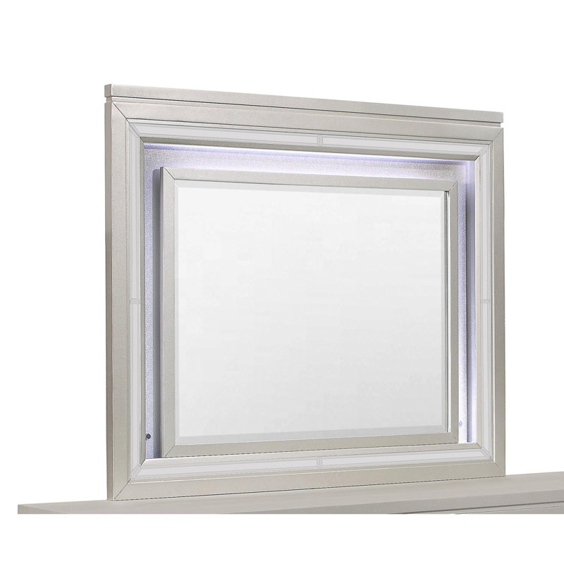 GLAM CHAMPAGNE MIRROR WITH LED