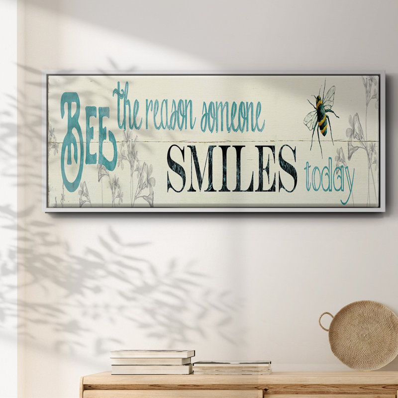 Bee The Raison - Toile encadrée, H 24 po x l 60 po