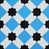 Bleu / Noir sélectionné