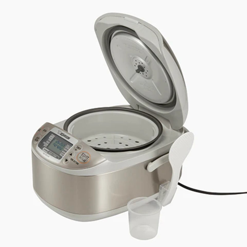 Cuiseur à riz Zoomir NS-TSC10, 5,5 tasses (argent)