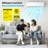 Air Conditioner 18000 BTU Mini Split AC/Heating System, 19 SEER2, 900 Sq.ft Coverage, 208-230V-120126989
