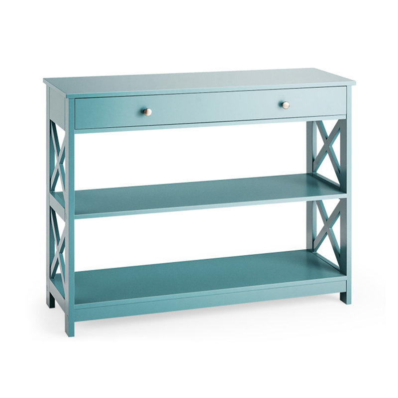 Friedrich 39'' Console Table, Turquoise