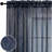 Curtains For Living Room Privacy & Light Filtering Semi Sheer Curtain With Star Print Design Voile Transparent Bedroom Window Drapes 2 Panels-1103070427