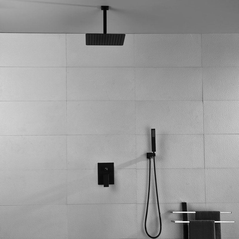 Système de douche complet avec valve brute