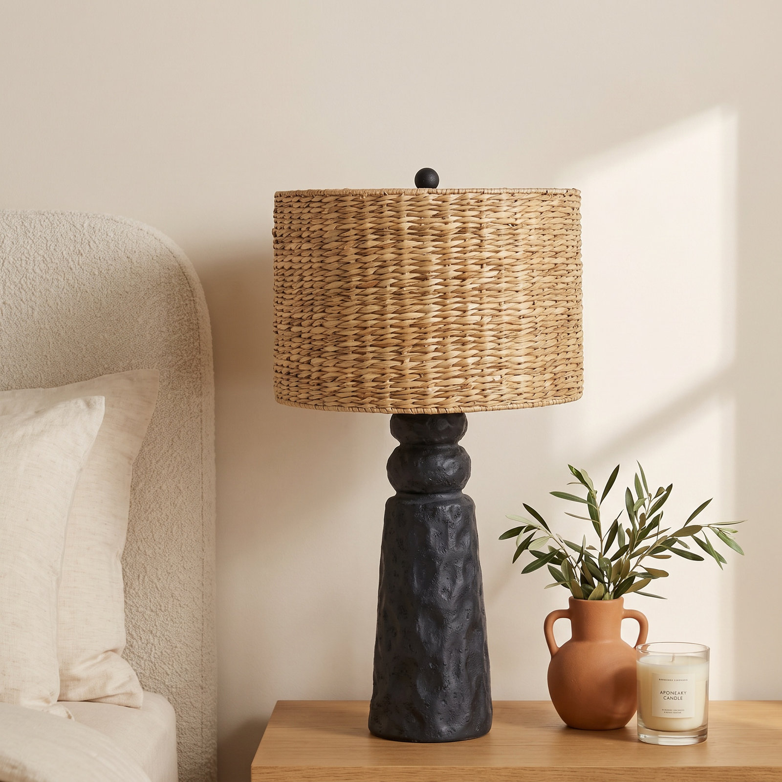 Camryn Table Lamp, Black