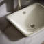 Iron Plains Metal Rectangular Vessel Bathroom Sink with Overflow-13237575