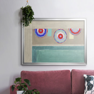 By The Pool II, reproduction d'art sur toile