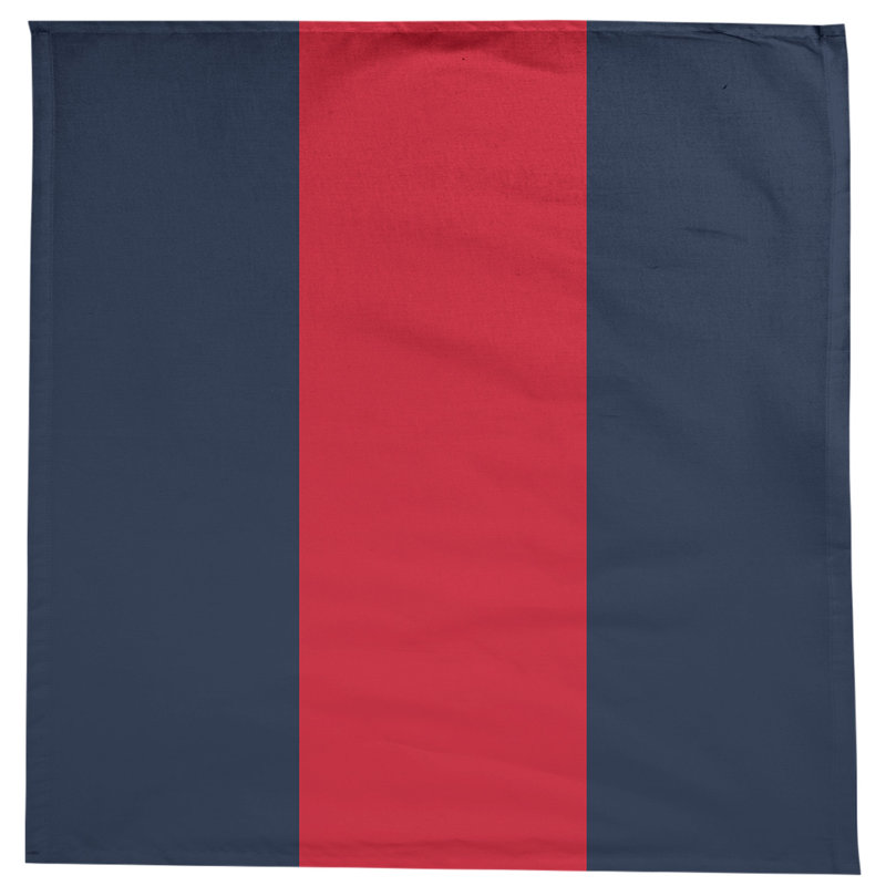 Nappe mélange de coton à rayures Mississippi Rebellion, Mississippi Rebellion bleu marine / rouge / bleu m