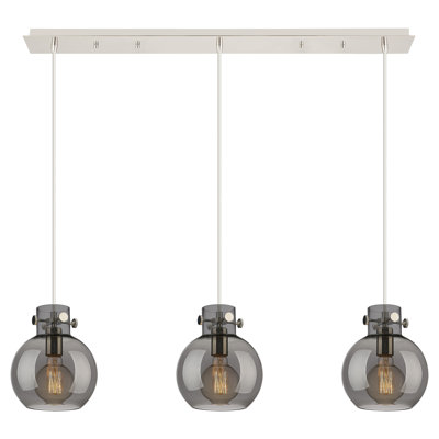 Luminaire suspendu sphère 3 lumières Amrith