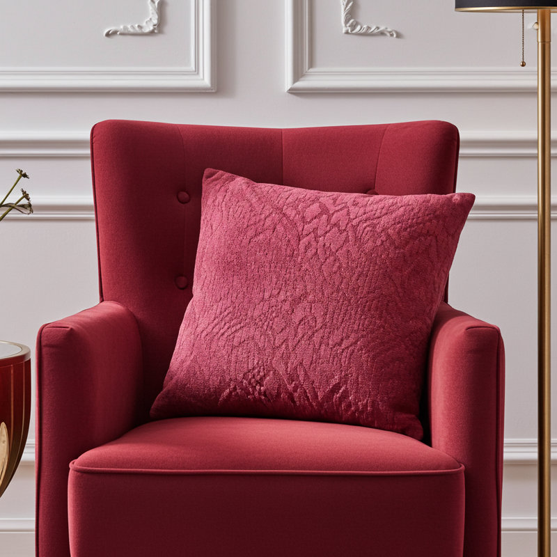 Coussin Velvet Bliss, 26 po x 26 po, Carré