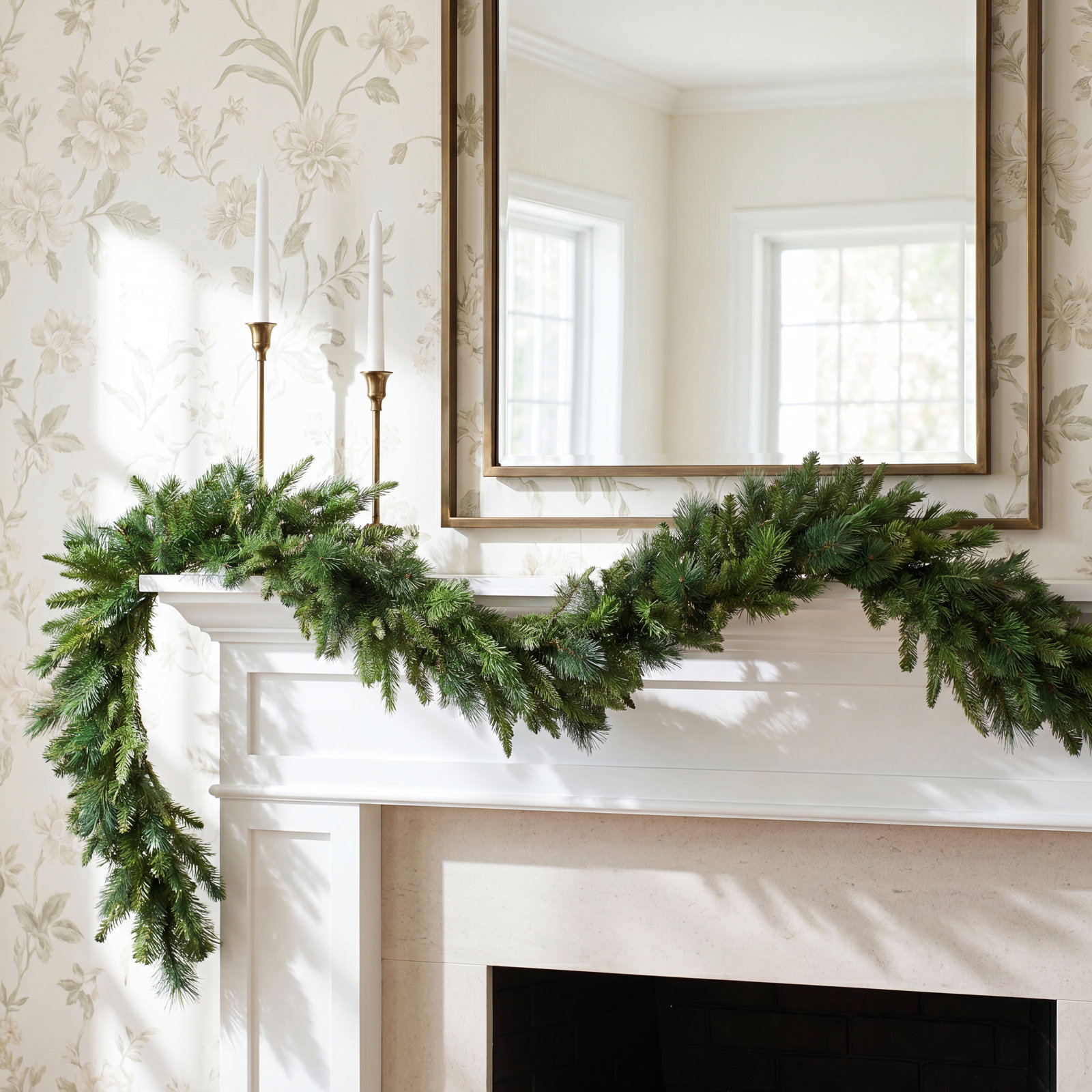 108" Pine Christmas Garland