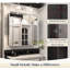 Large Recessed Bathroom Medicine Cabinet With Adjustable Shelves, Stainless Steel Frame, Heavy Duty Construction, Oversized Mirror For Storage-419109163