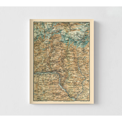 Europe South Switzerland Northwest Italy, Rustic Living Room Poster Print, European Classroom Wall Art, Bookstore Decor, Home Office Print