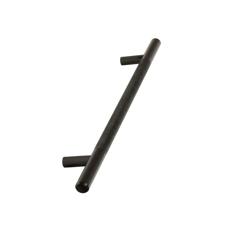 CKP Brand #3485 Origins Collection 7-9/16 In. (192Mm) Knurled Steel Bar Pull, Graphite