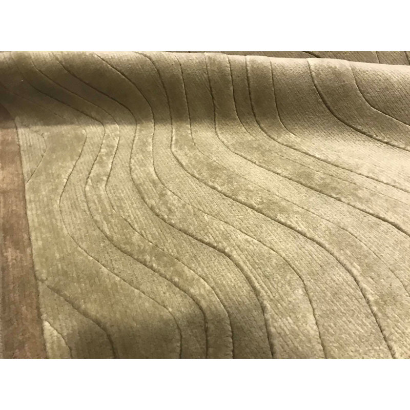 Himalayan Hand Woven Wool Chevron Area Rug