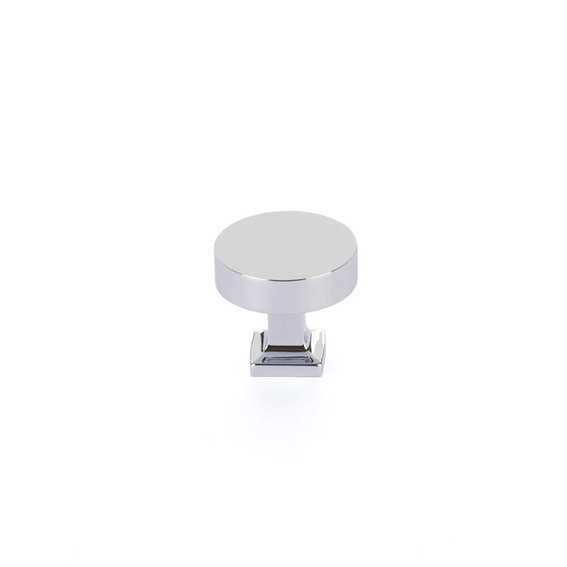 Haniburton Round Knob, Polished Chrome
