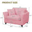 Fauteuil d'appoint simple avec accoudoirs profonds Aldora-1131609140
