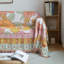 Housse réversible pour canapé à coussin en T