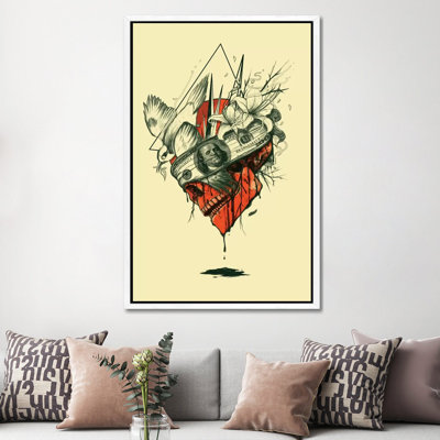 Blind by Nicebleed - Print on Canvas