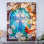 Dimanche matin, art mural entièrement éclairé à DEL 18 x 24
