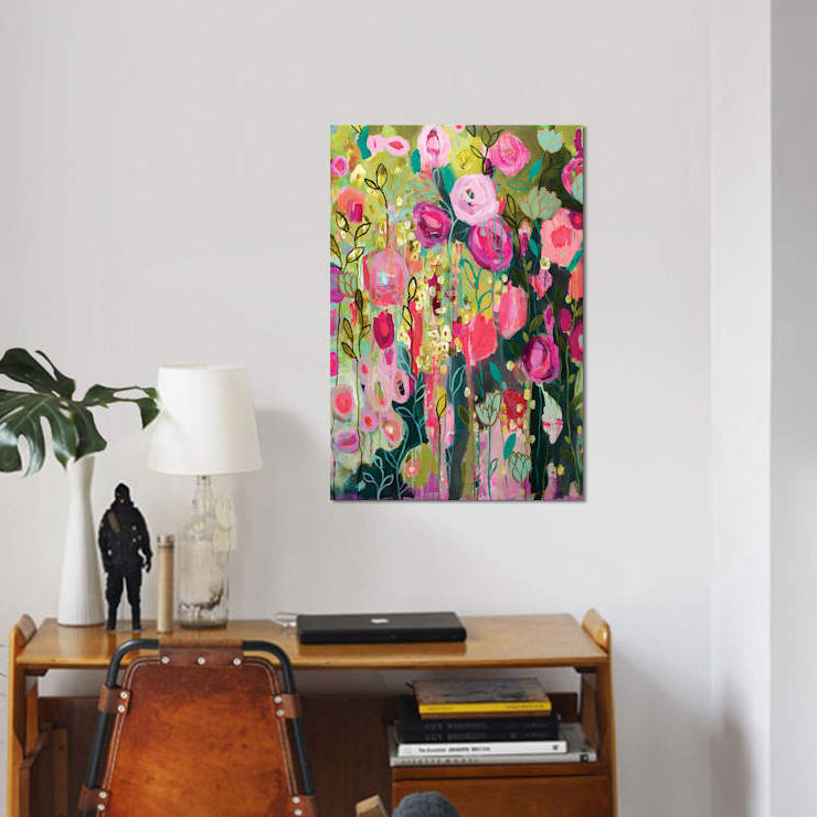 «Time with You», impression sur toile, H 26 po x l 18 po x P 1,5 po, Toile tendue, Pas de tapis