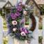 Couronne de pivoines artificielles 20 po