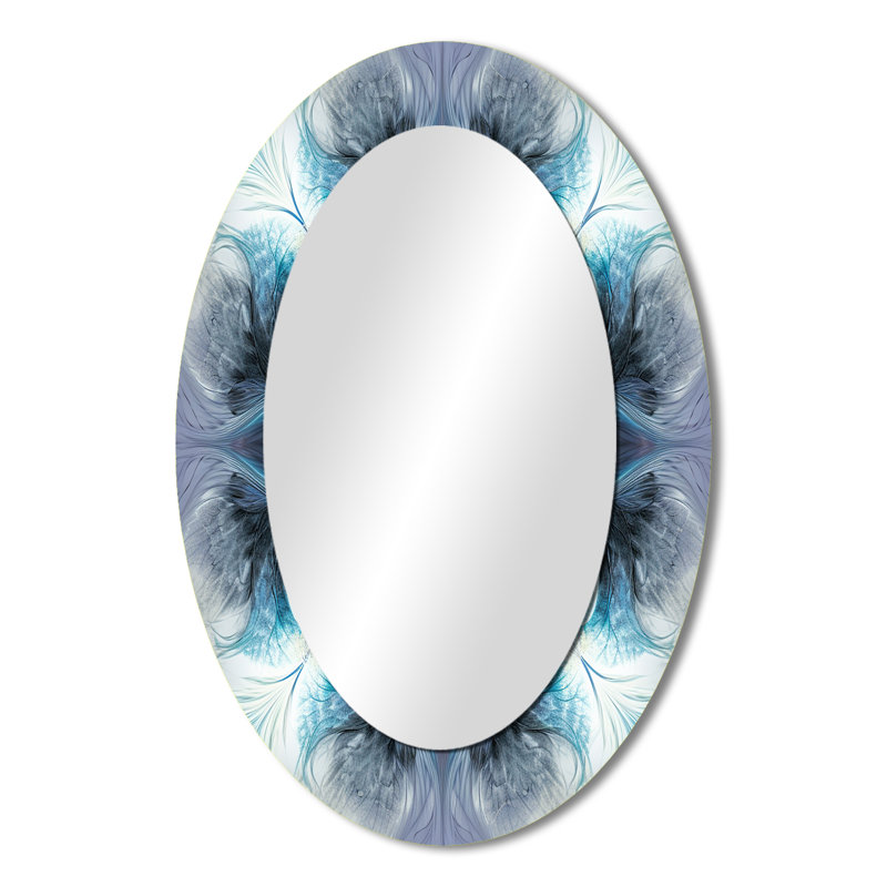 Lettunich - Miroir abstrait en métal, 36 po x 24 po