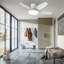 106cm 5-Blade Dimmable LED Ceiling Fan with Light Kit and Remote Control-1343982825-1343982826