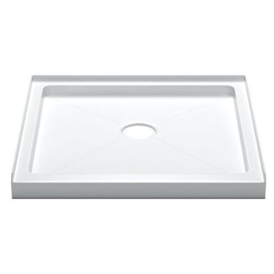 Base de douche simple carrée l 42 po x P 42 po