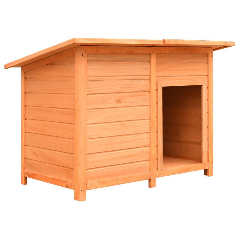 Dan Solid Pine/fir Wood Frame Dog House