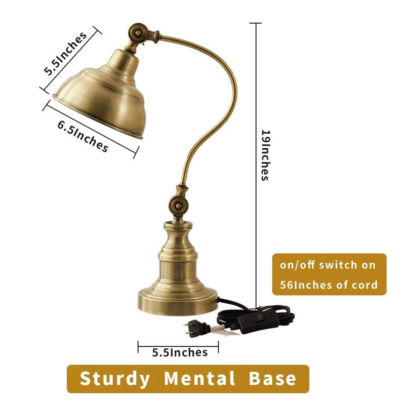 Lampe de bureau 19 po Askerby
