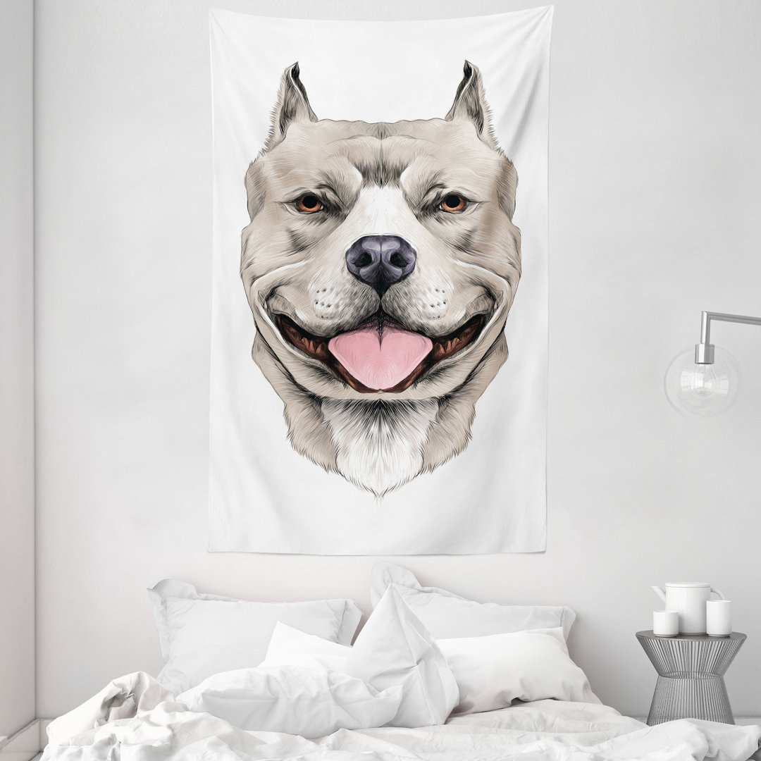 Wandbild Terrier Realistische Skizze