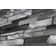 Twilight Random Sized Straight Edge Metal and Glass Mosaic Tile
