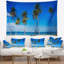 Tapisserie de paysage marin sur une plage tropicale aux Philippines-28485996