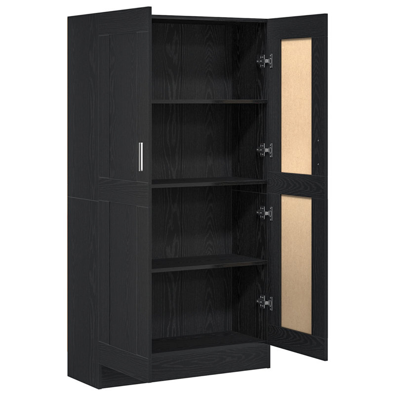 Black Oak Display Stand