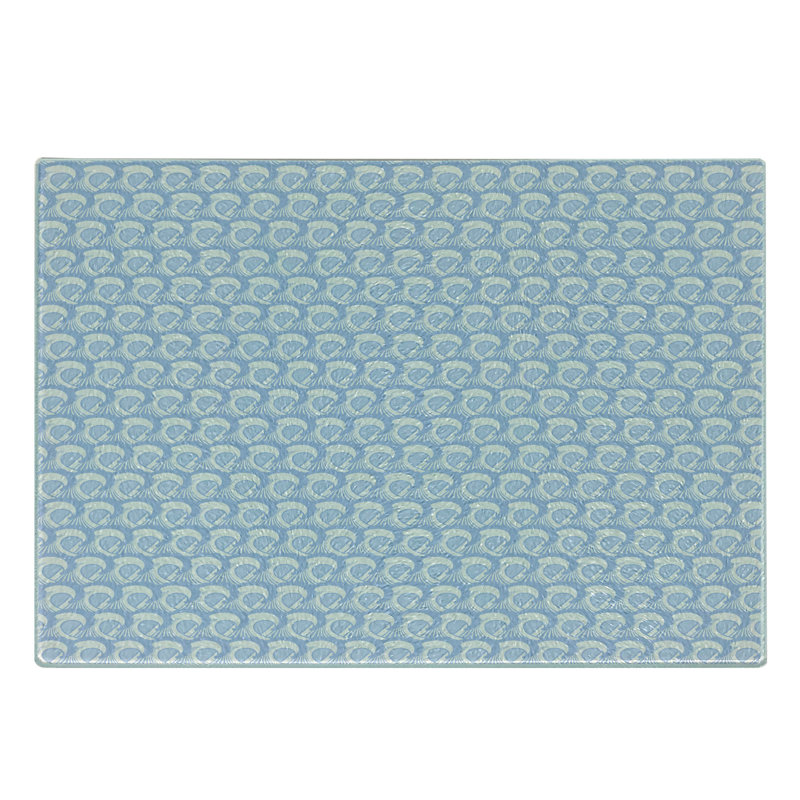 Planche à découper en verre trempé Ambesonne