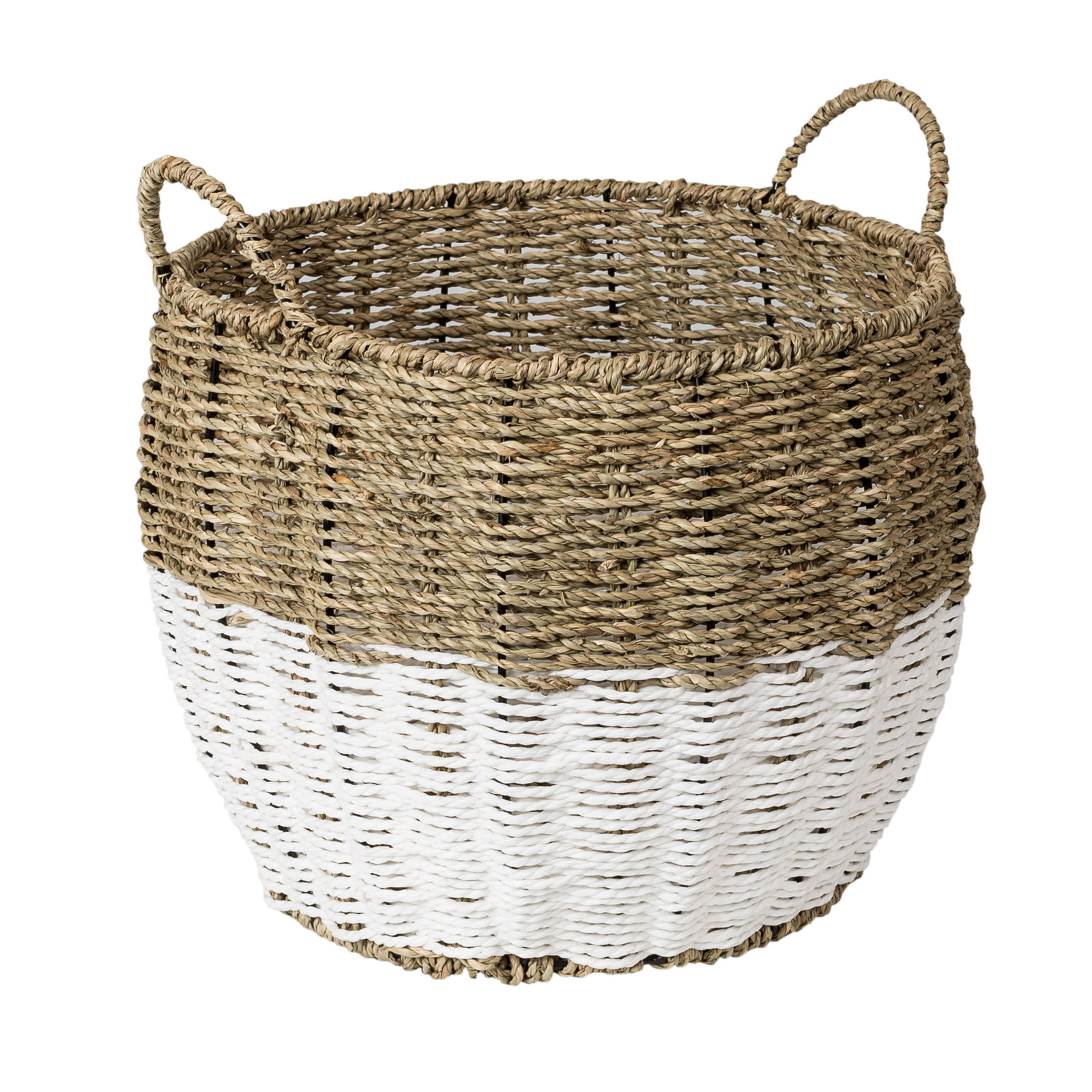 Azirah Handwoven Seagrass Storage Basket