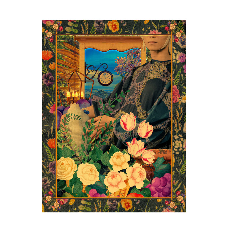 Art sur toile Cosmozach, H 32 po x l 24 po