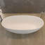 Baignoire de trempage autoportante 65 "x 30" avec drain
