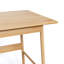 Nouveau bureau d'ordinateur, bureau d'écriture en bambou, bureau de travail simple et moderne pour bureau à domicile, bureau de bureau