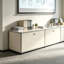 Armoire de rangement modulaire en métal avec tablettes réglables-905354785