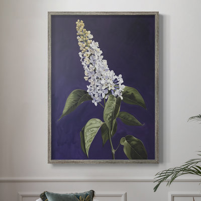 Reproduction encadrée FLORAL Series CCXXVI - bois massif