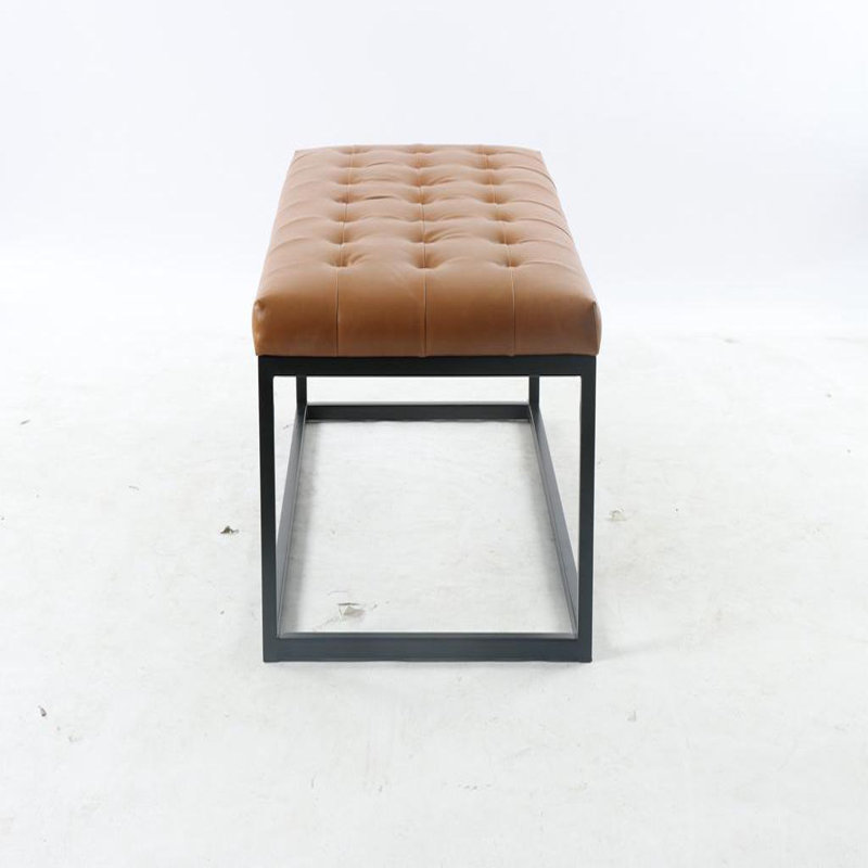 Repose-pieds en cuir Senaya